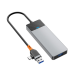 WiWU A431C Linker 4 in 1 USB Hub