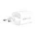 Wiwu Nano GaN 65W USB & USB-C White Charger / Charging Adapter