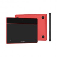 XP-Pen Deco Fun L 10 Inch Carmine Red Drawing Graphics Tablet