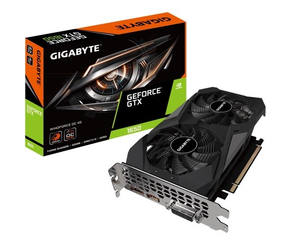 Gigabyte GeForce GTX 1650 D6 WINDFORCE OC 4G Graphics Card