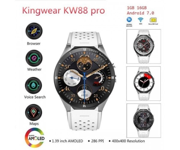 KingWear KW88 Pro 3G Smartwatch Phone
