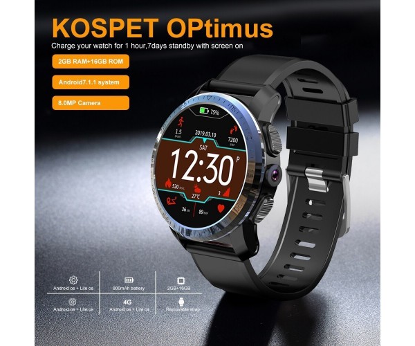 Kospet Optimus Dual System / WiFi GPS Smartwatch