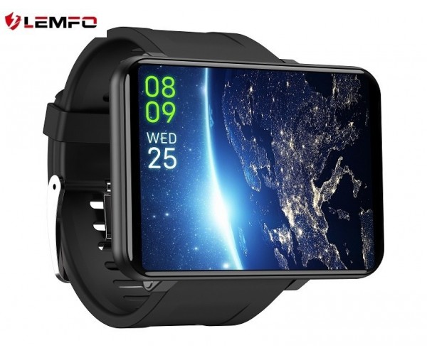 LEMFO LEM T 4G 2.86 inch screen 2700Mah Battery smartwatch Android 7.1 3GB Ram, 32GB Rom