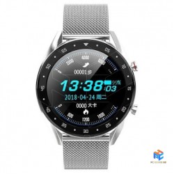 Microwear L7 Edge To Edge Screen ECG Heart Rate bluetooth Call IP68 Music Control Long Standby Smart Watch
