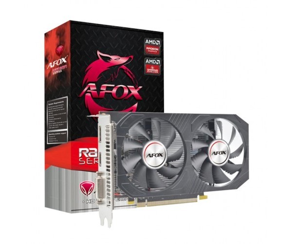 AFOX Radeon RX 550 4GB GDDR5 Dual Fan Graphics Card