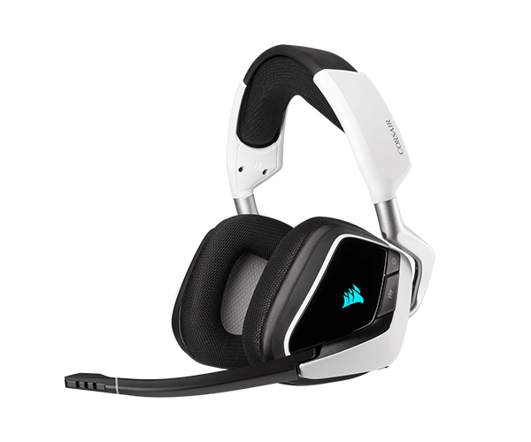 Corsair Void Elite RGB Premium 7.1 USB Gaming Headphone (White)
