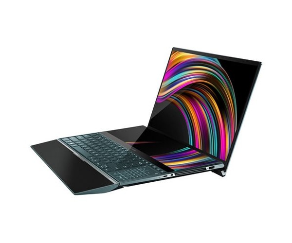 ASUS ZENBOOK PRO DUO UX581GV 15.6 INCH CORE I9 9TH GEN 32GB RAM 1TB SSD IR CAM 4K OLED DUAL DISPLAY TOUCHSCREEN LAPTOP WITH RTX 2060 6GB GRAPHICS