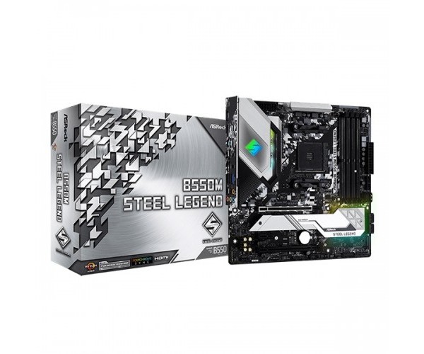ASRock B550M Steel Legend DDR4 AMD Motherboard