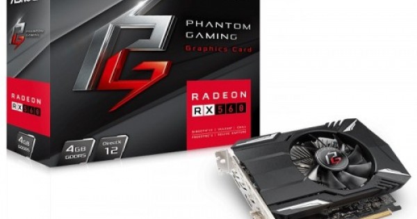 ASRock Phantom Gaming Radeon RX560 4GB Graphics Card Price ...
