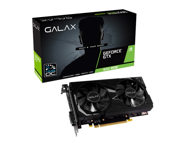 GALAX GeForce GTX 1650 Super EX (1-Click OC) 4GB GDDR6 Graphics Card
