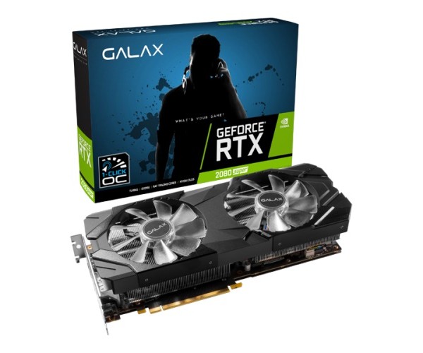 GALAX GeForce RTX 2080 Super EX (1-Click OC) 8GB GDDR6 Graphics Card