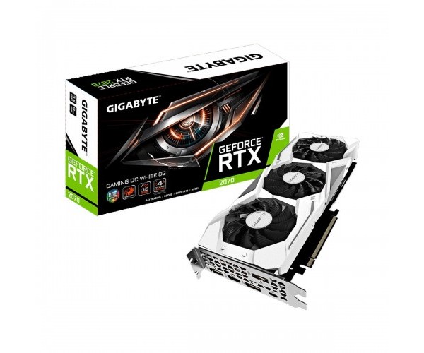 Gigabyte GeForce RTX 2070 Gaming OC White 8G GDDR6 Graphics Card