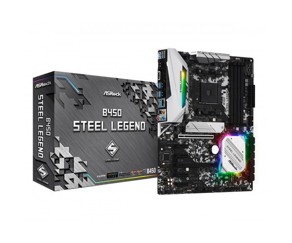 Asrock B450 Steel Legend AMD Motherboard