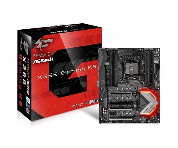 ASRock Fatal1ty X299 Gaming K6 Intel ATX Motherboard