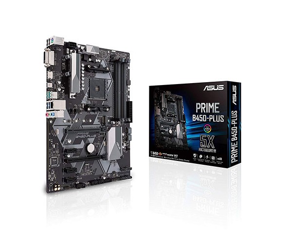 ASUS PRIME B450-PLUS GAMING AMD AM4 ATX MOTHERBOARD