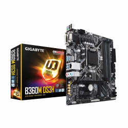 GIGABYTE B360M DS3H DDR4 8TH GEN INTEL MOTHERBOARD