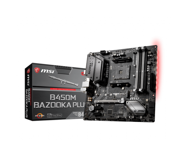MSI B450M BAZOOKA PLUS AMD RYZEN MOTHERBOARD