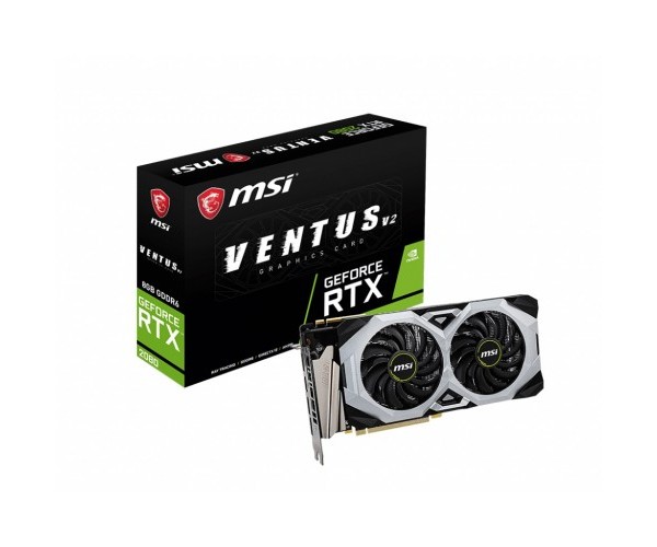 MSI GeForce RTX 2080 VENTUS 8G V2 Graphics Card