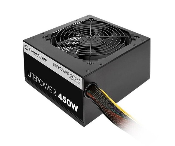 THERMALTAKE LITEPOWER 450W SLEEVE CABLE POWER SUPPLY WITH 2 YEARS WARRANTY