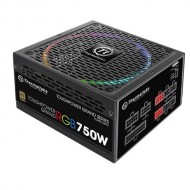 THERMALTAKE TOUGHPOWER GRAND RGB SYNC EDITION 750W FULL MODULAR 80 PLUS GOLD FLAT SLAVE CABLE POWER SUPPLY