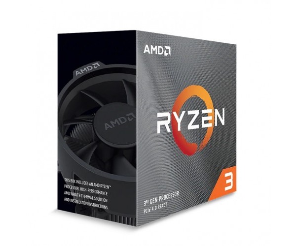 AMD Ryzen 3 3100 Desktop Processor With Wraith Stealth Cooling Solution 