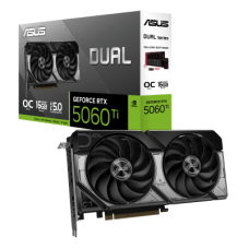 ASUS Dual GeForce RTX 5060 Ti 16GB GDDR7 OC Edition Graphics Card