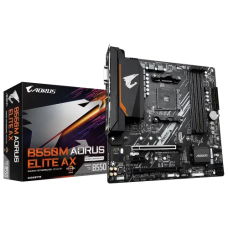 GIGABYTE B550M AORUS ELITE AX DDR4 mATX AM4 Motherboard