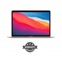 Apple MacBook Air 13.3 Inch Retina Display 8-core Apple M1 chip with 8GB RAM, 256GB SSD (MGND3) Gold
