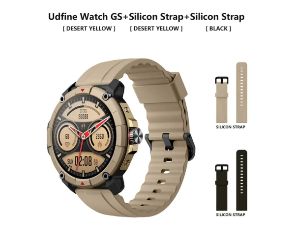 Udfine Watch GS 1.38"  IPS HD Bluetooth Calling with GPS Smartwatch
