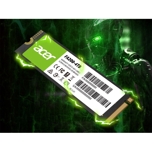 4TB♡Acer M.2 SSD FA200 PCIe Gen4×4 ACER FA200 NVME GEN 4X4