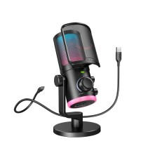 FIFINE AmpliGame AM6 RGB USB Microphone