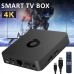 ATV Q1 Dual Band WiFi 4K Hdr 3D Smart Android 10 Set TV Box with Voice Remote