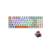  MACHENIKE K500-B94W TRI-MODE HOTSWAPPABLE PBT KEYCAP RGB WIRELESS MECHANICAL KEYBOARD RED SWITCH