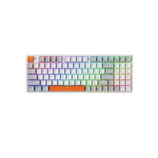  MACHENIKE K500-B94W TRI-MODE HOTSWAPPABLE PBT KEYCAP RGB WIRELESS MECHANICAL KEYBOARD RED SWITCH