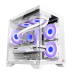 Monarch Mystery Mini Box X5 RGB Gaming Case White
