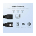 Ugreen 30797 Sata Male to Male 0.5 Meter Black Data Cable 