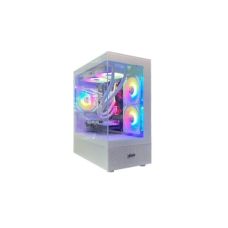 Virtu H50W White Gold Gaming Casing
