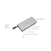 Targus DOCK414AP USB-C Travel Docking Station