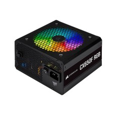 Corsair CX650F RGB 650 Watt 80 Plus Bronze Certified Fully Modular RGB Power Supply