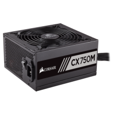 Corsair CX750M 750W 80 PLUS Bronze Certified Semi Modular ATX Power Supply