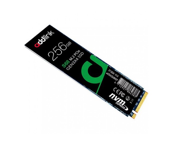 Addlink S68 256GB M.2 2280 PCIe NVMe SSD