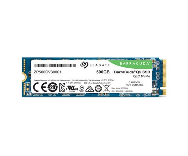 Seagate 500GB PCIe Barracuda Q5 NVMe SSD