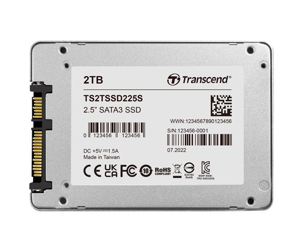 Transcend 225S 2TB 2.5 Inch SATA III SSD