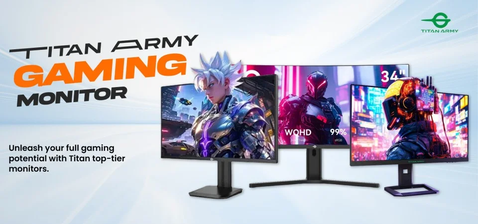 Titan army gaming monitor