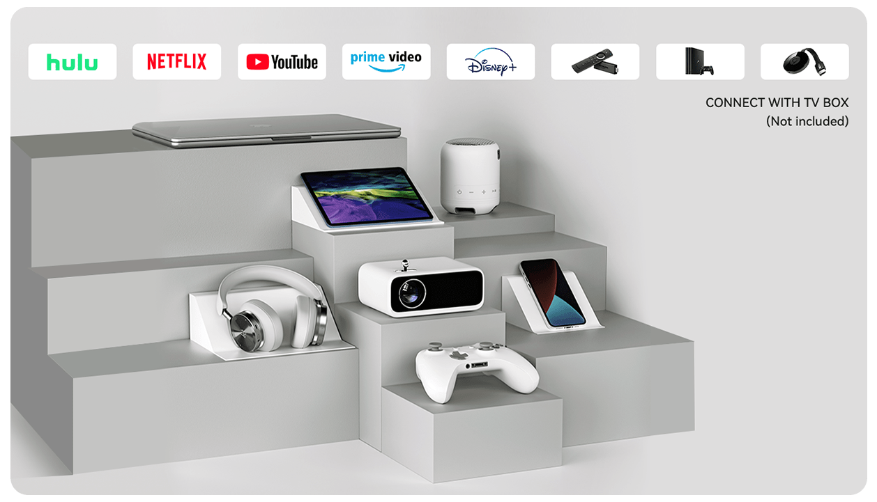 Gadgetoo Wanbo Mini Pro 250 Ansi Lcd Android Projector