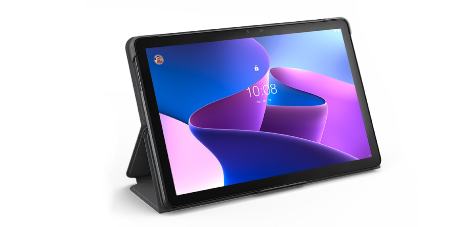 Lenovo Tab M10 (3rd Gen) 4GB RAM 64GB Storage 10.1-Inch FHD Tablet LTE (Sim Supported) with Folio Case